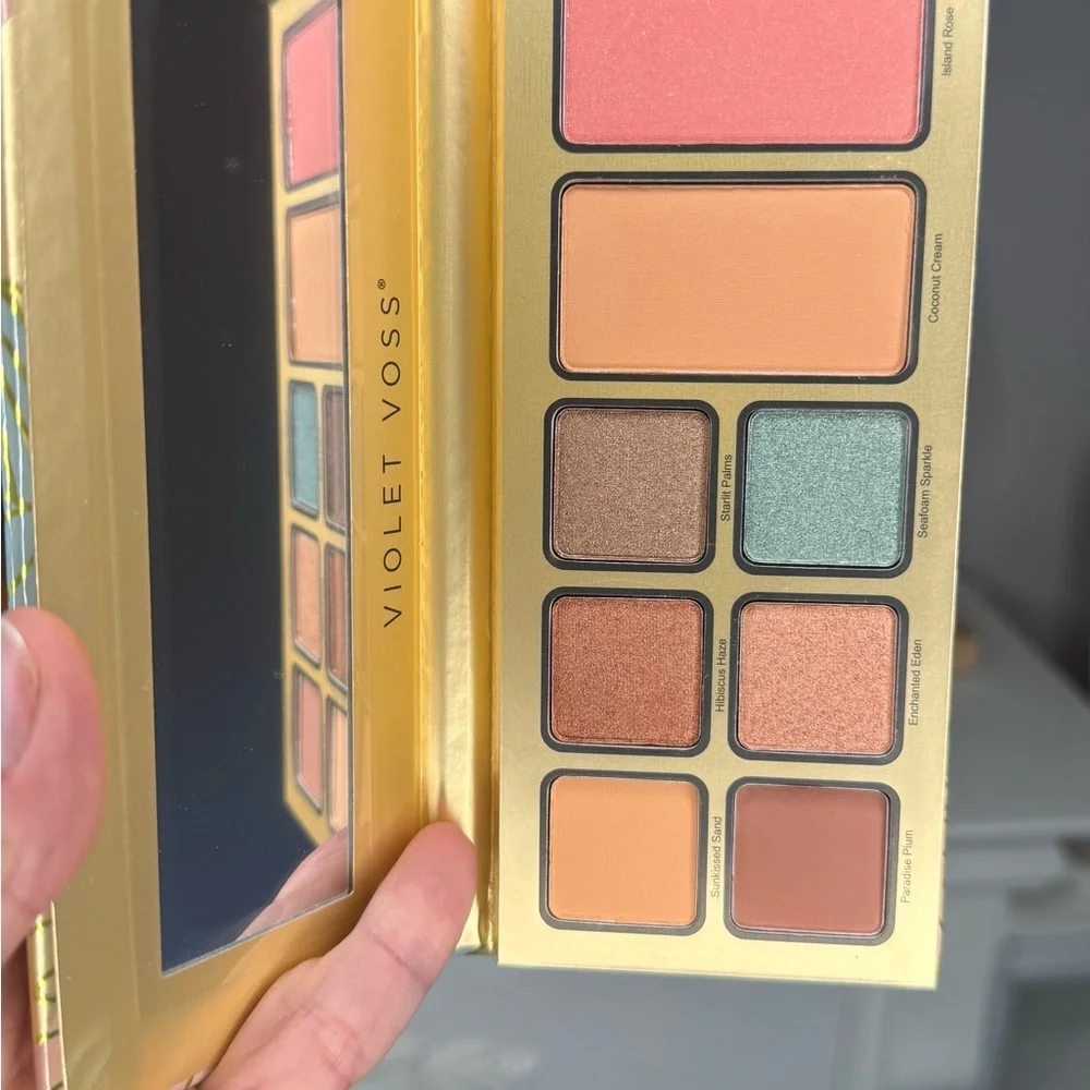 Violet Voss Paradise Palette with Gold and Green Hues